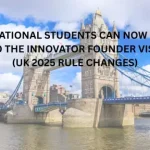 International Students Can Now Switch to the Innovator Founder Visa (UK 2025 Rule Changes)
